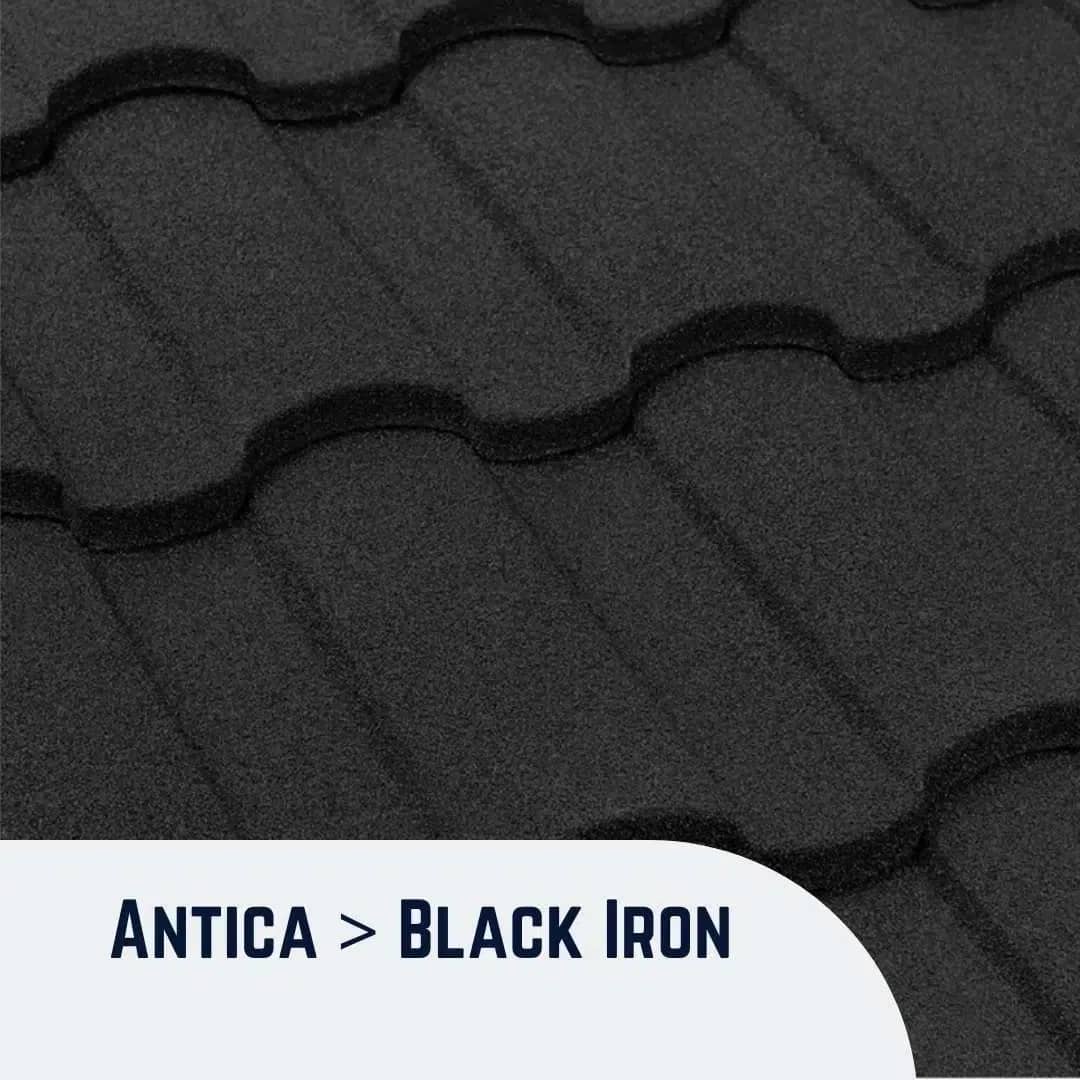 Antica Black Iron Roof