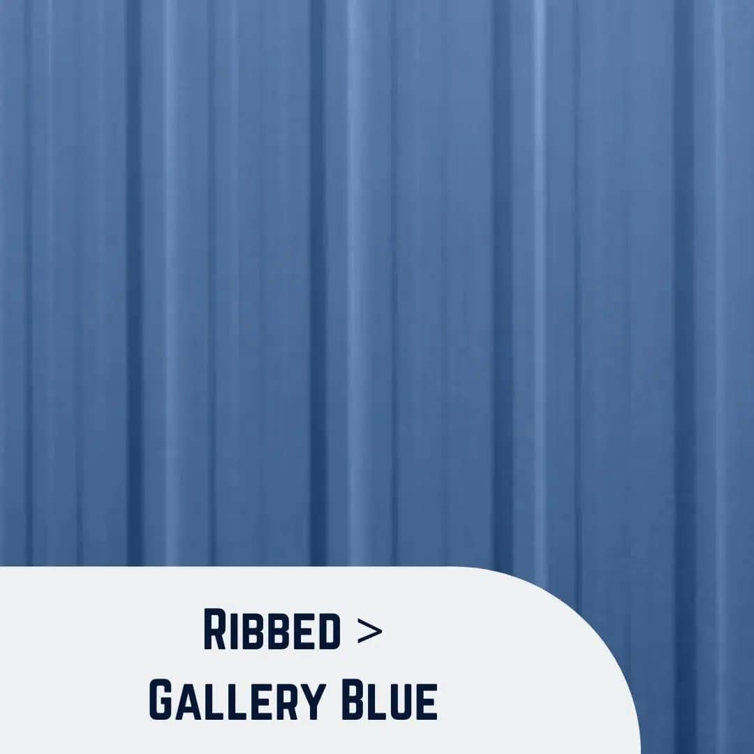 Ribbed Gallery Blue