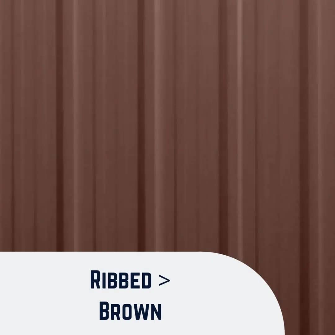 Ribbed Brown