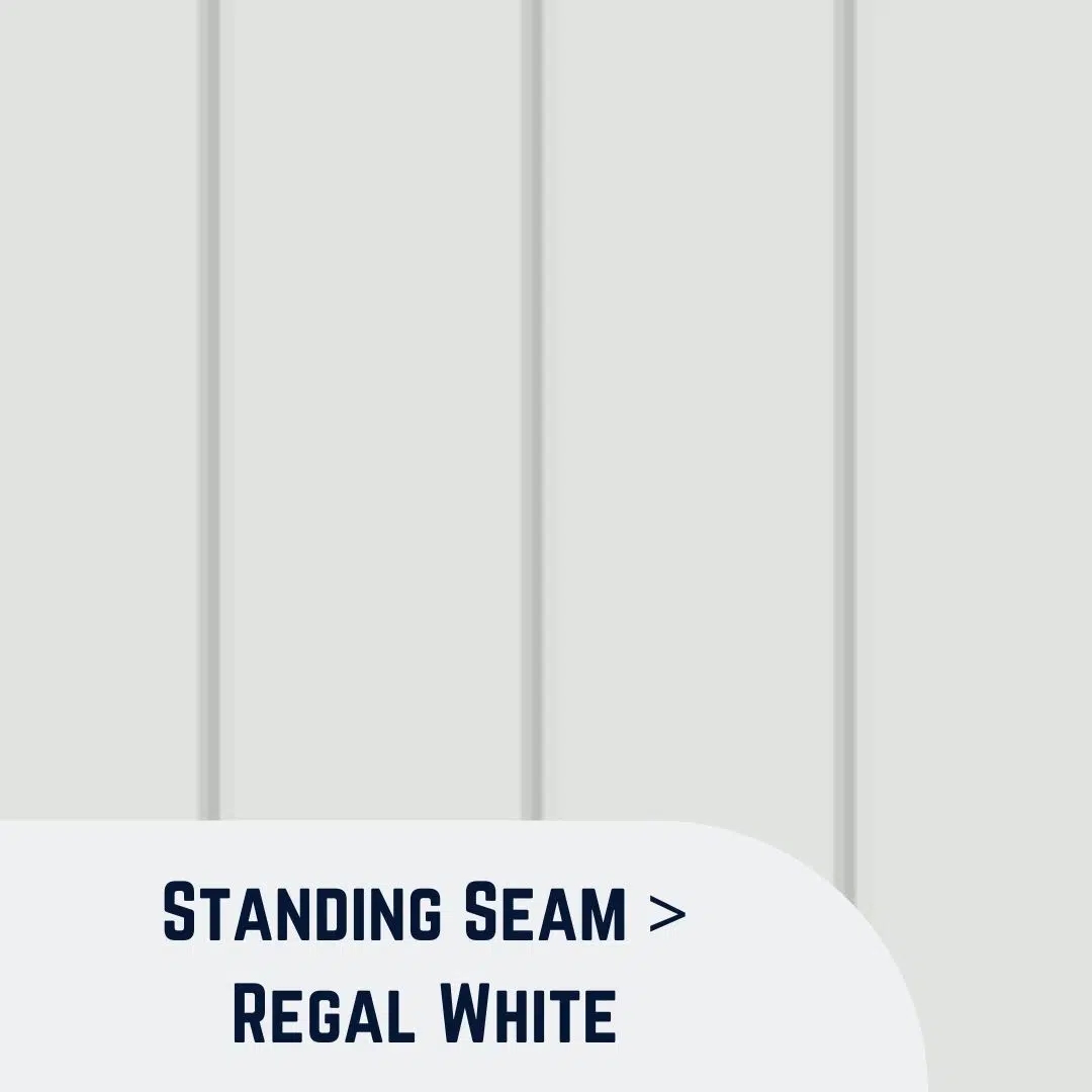 Standing Seam Regal White