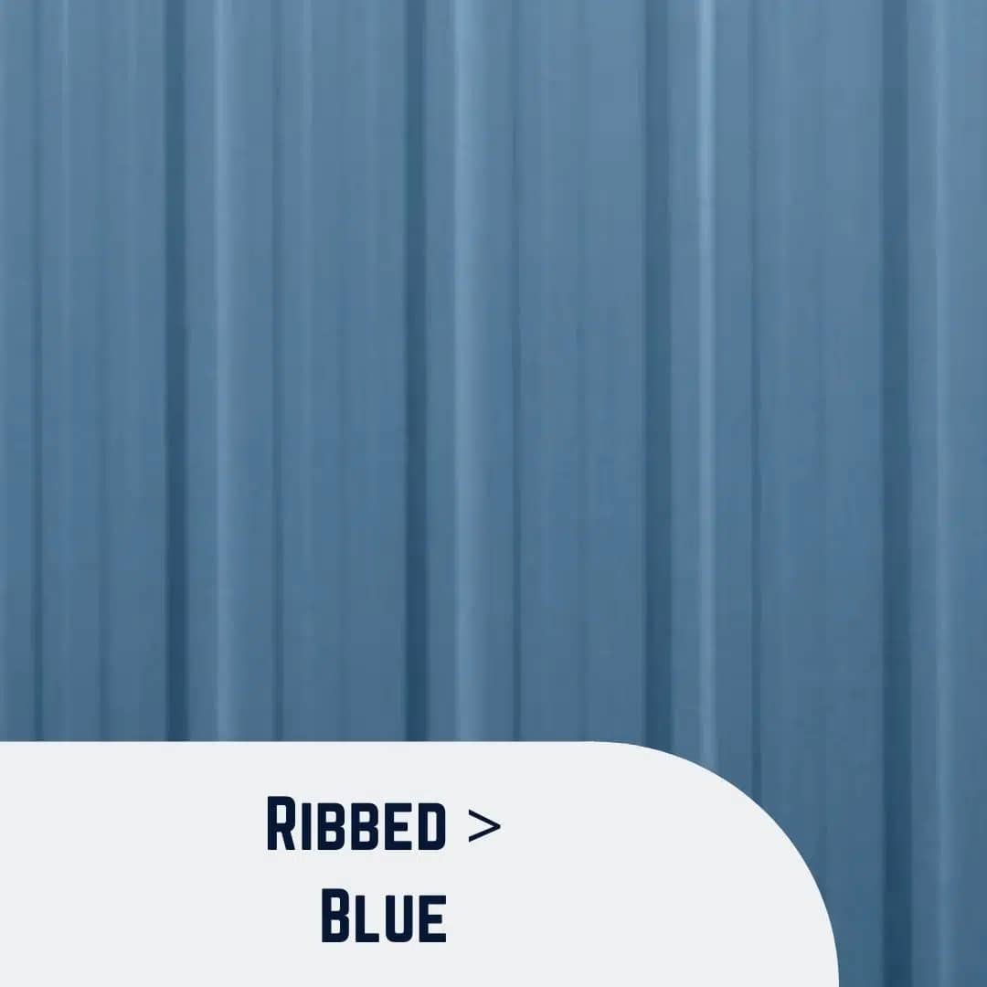 Ribbed Blue