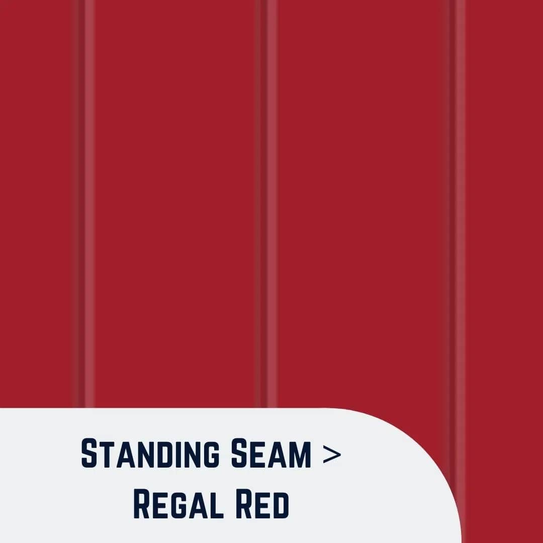 Standing Seam Regal Red
