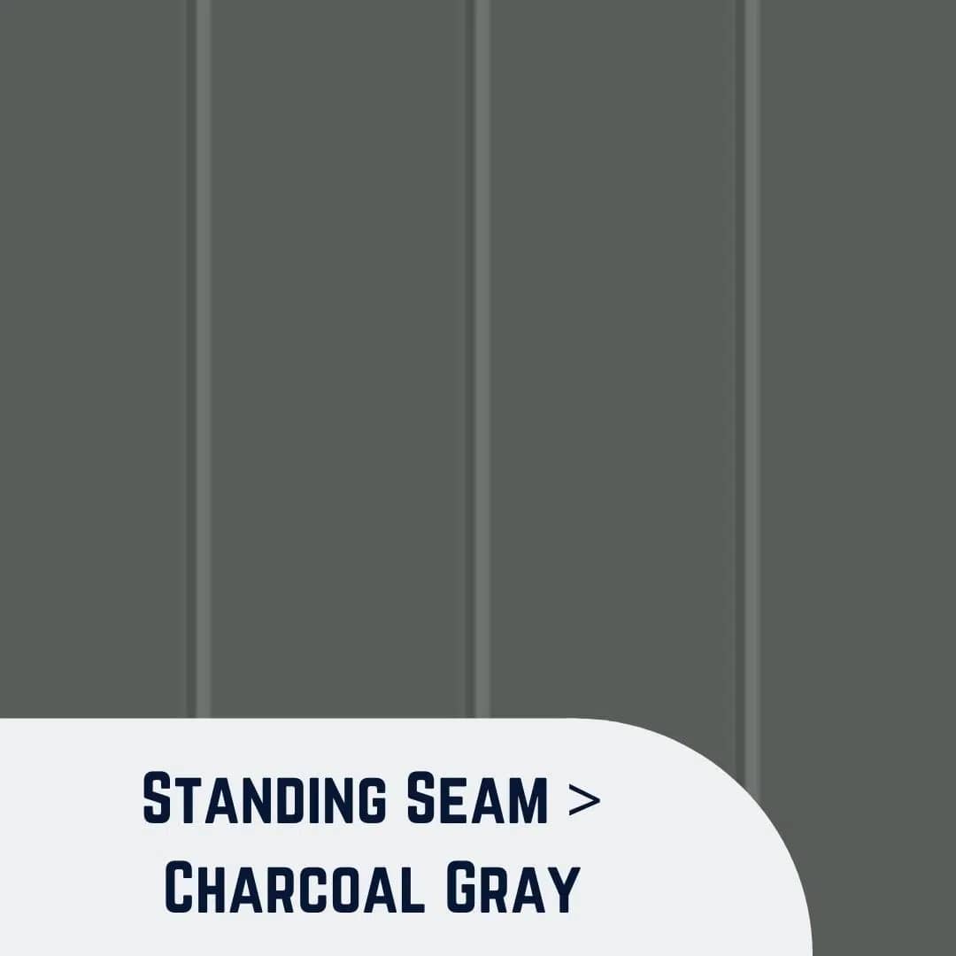 Standing Seam Charcoal Gray
