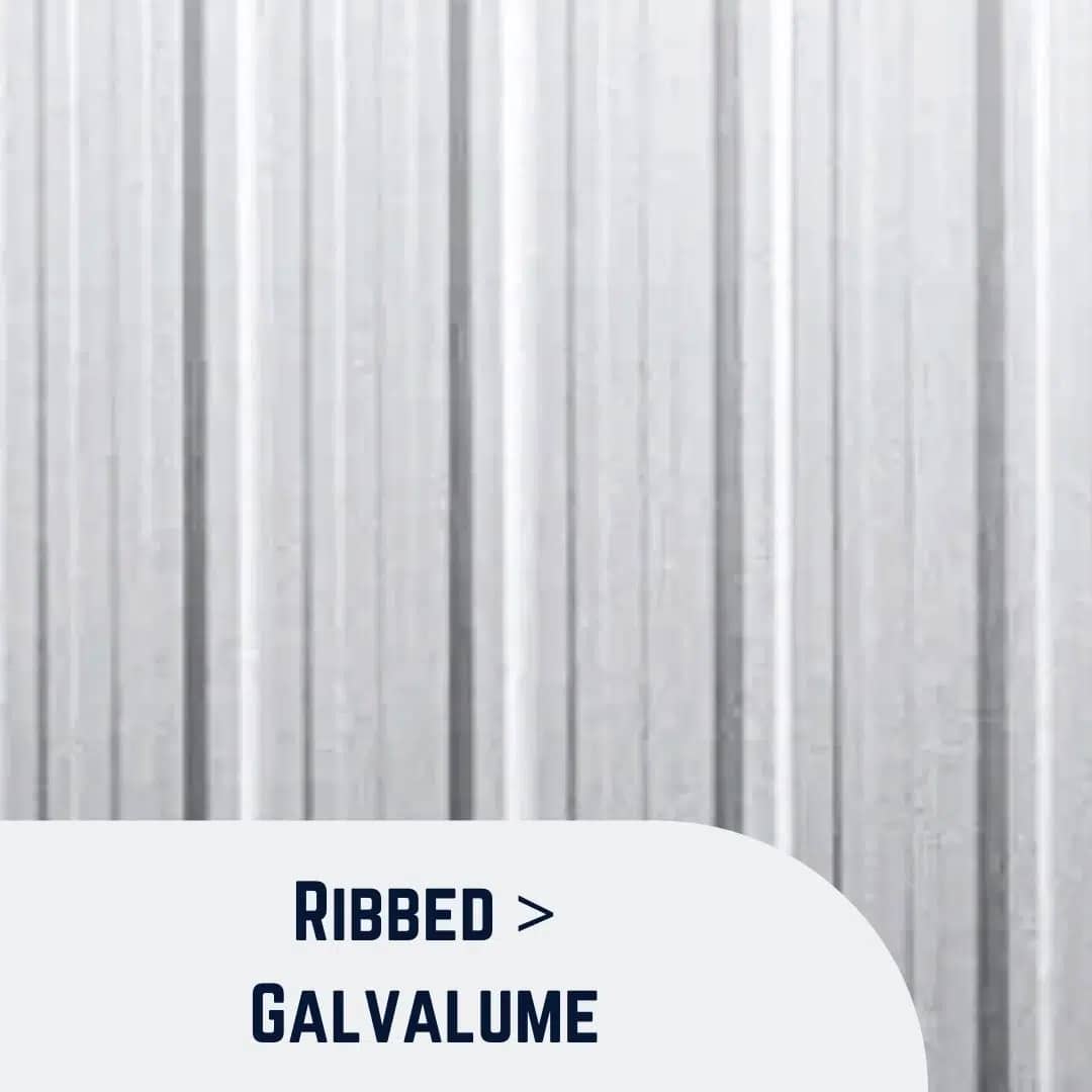 Ribbed Galvalume