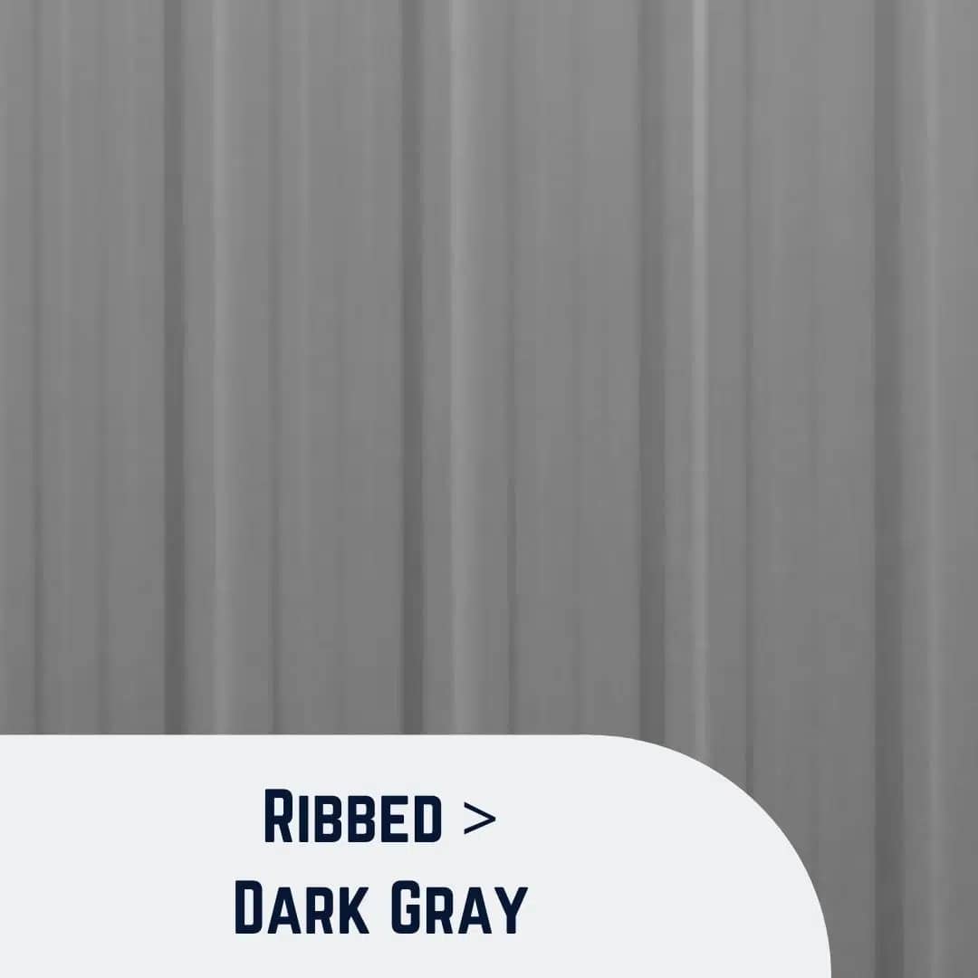 Ribbed Dark Gray