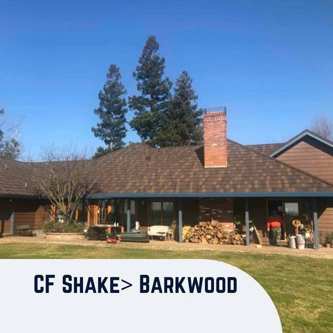 CF Shake Sierra Barkwood Residential Roofing