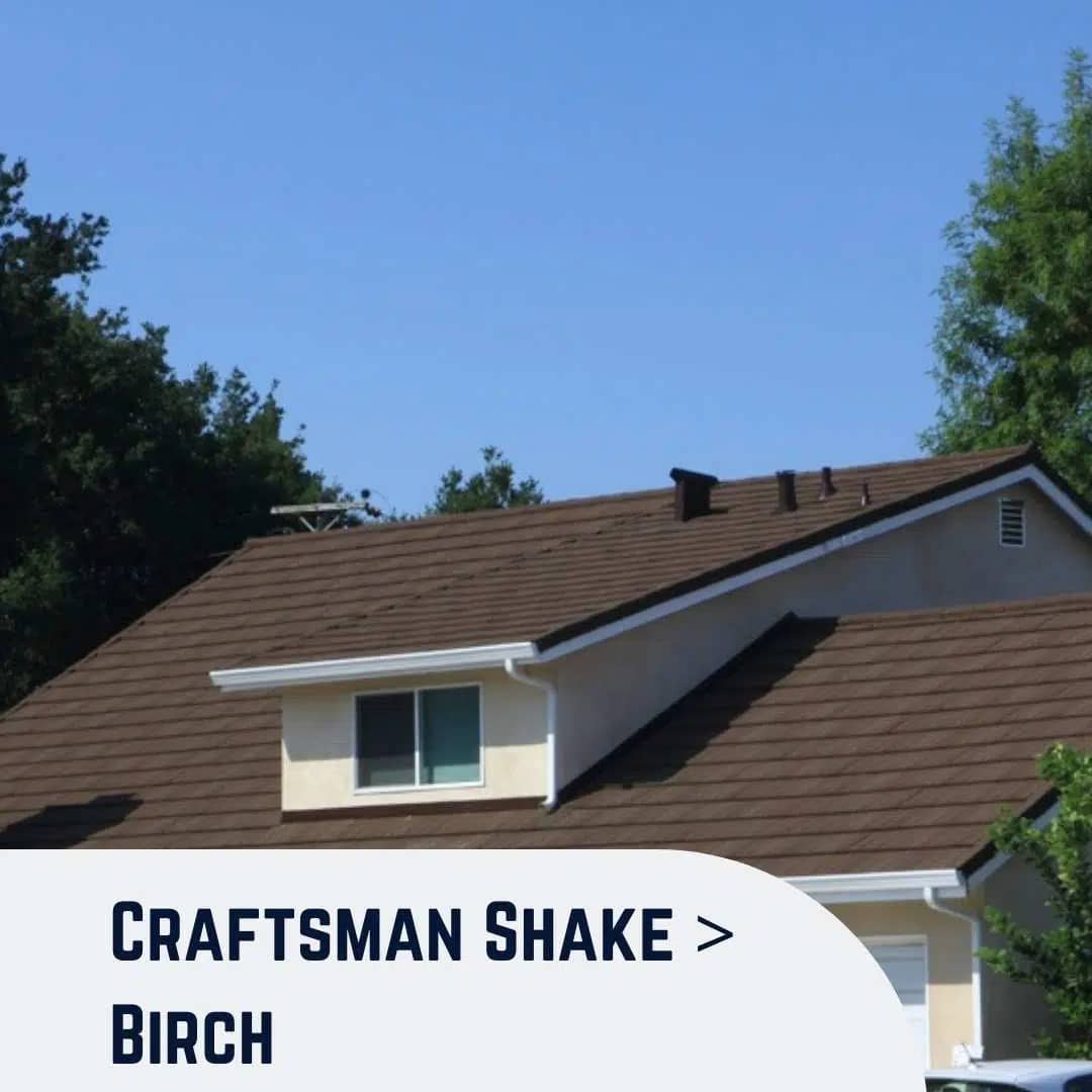Craftsman Shake Black Iron Roofing