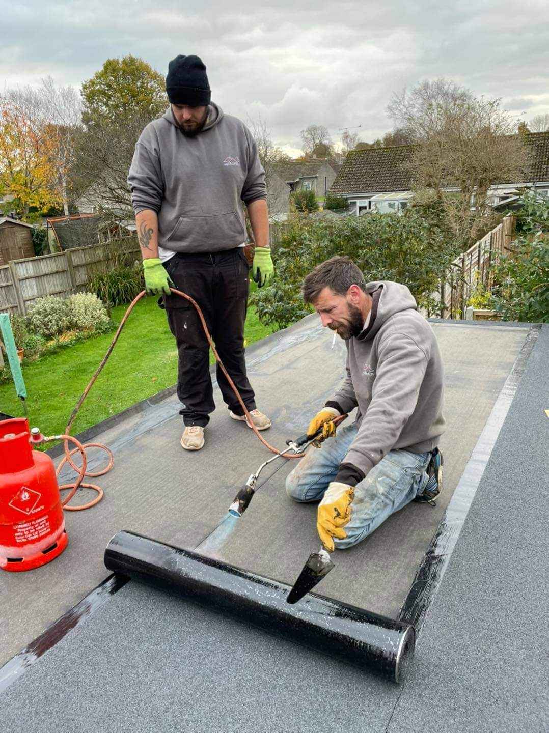 Ballasted Roof