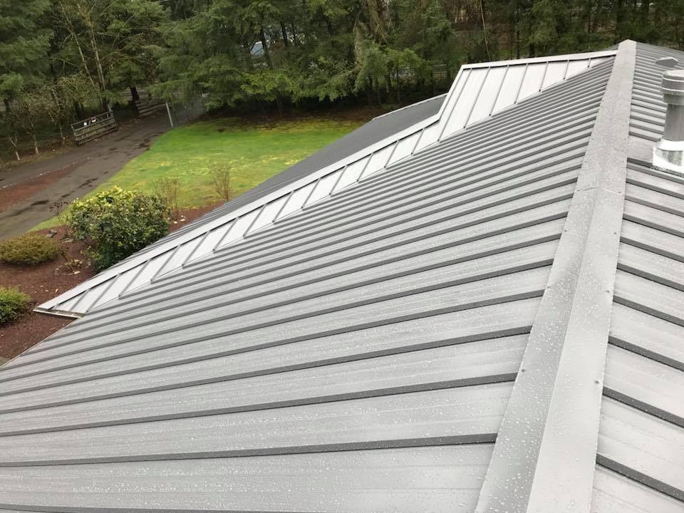 Residential Ribbed Metal Roofing