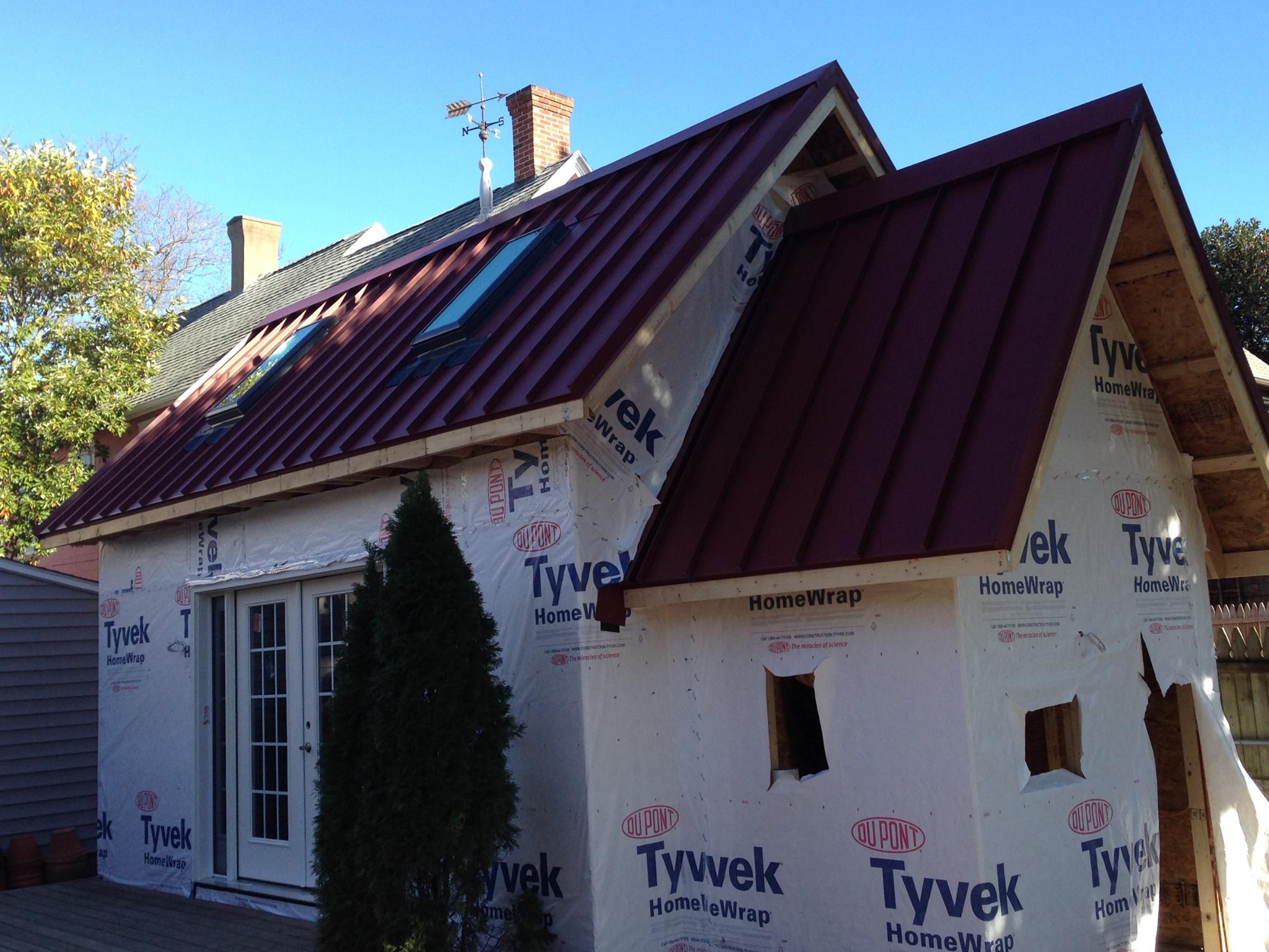 Residential Standing Seam Metal Roofing