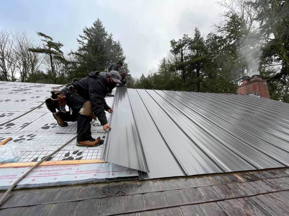 Metal Roof Repairing