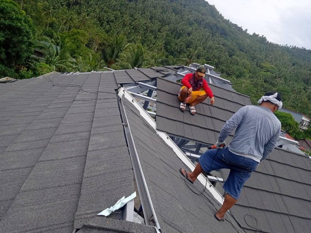 Stone Coated Metal Roof Installation