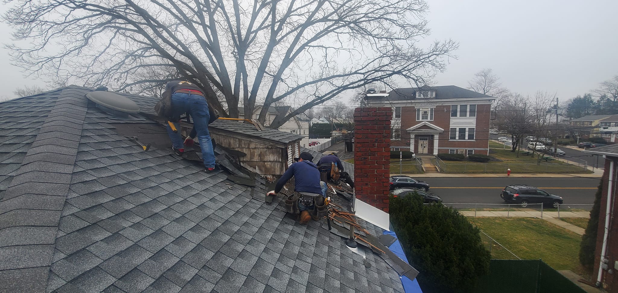 Hail Damage Roof Recovering 