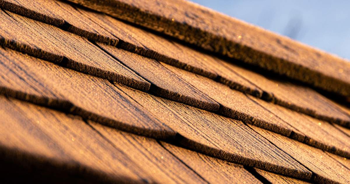 cedar shake roof