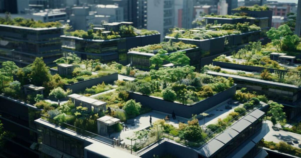 Image showcasing Green Roof Technology Definition for Modern Urban Landscapes