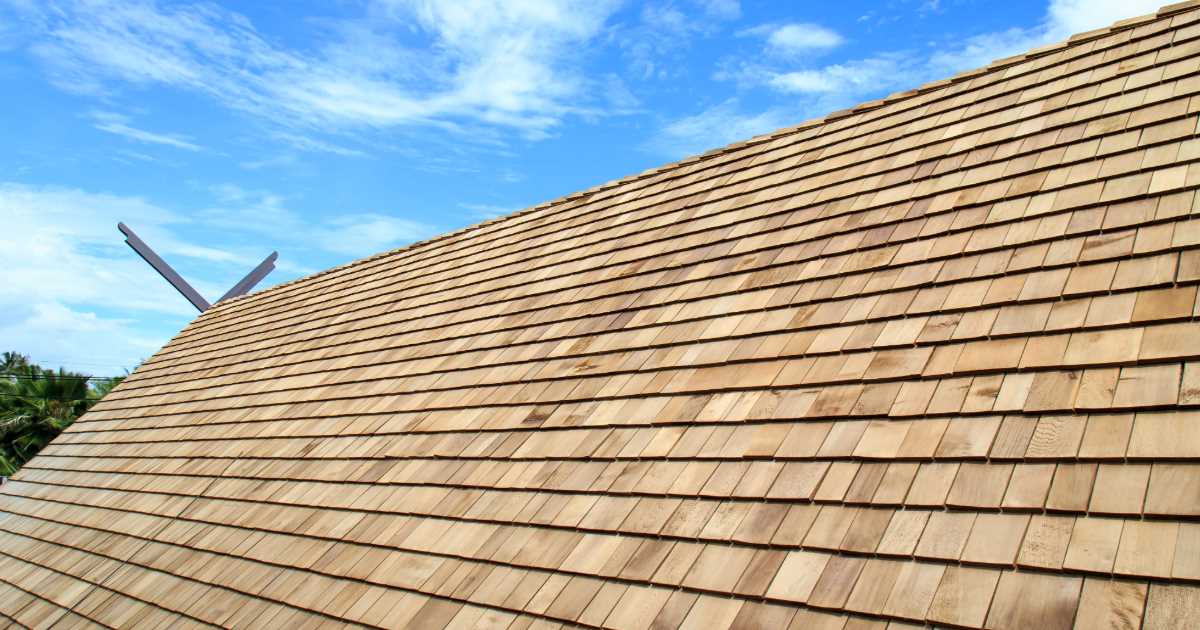 cedar shake roof