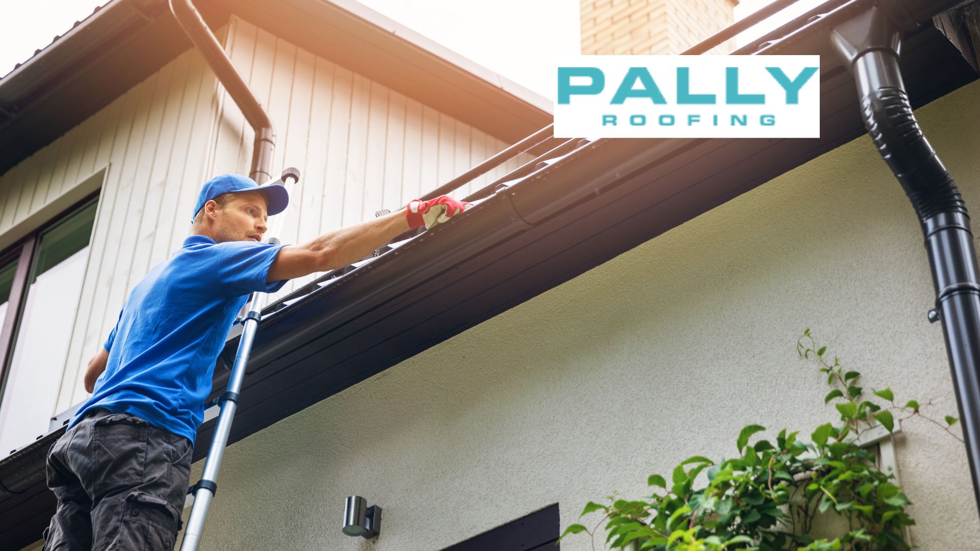 how to clean gutters without a ladder